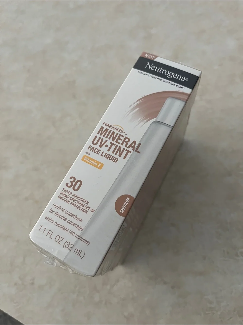 Neutrogena Mineral UV-Tint Face Liquid SPF 30 - Medium expired 01/2027